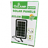 Сонячна панель CcLamp CL 635 WP монокристалічна портативна 3.5 Вт, фото 5