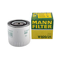 Фільтр масляний MANN - FILTER W920/21 двигуна ВАЗ 2101-07 ОРІГІНАЛ hd