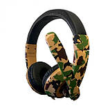 Ігрові навушники ARMY-96 A Camouflage з мікрофоном дротові, фото 3