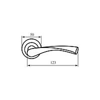 Ручка Vela CM 170 R59 мат ант латунь ф/з