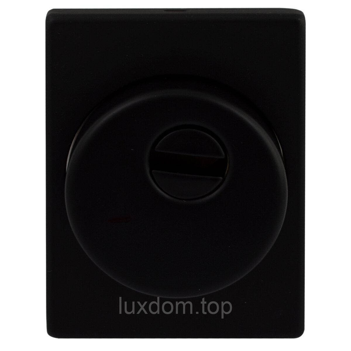 Броненакладка Protect 25mm c декоративною накладкою 60X80мм Black чорна