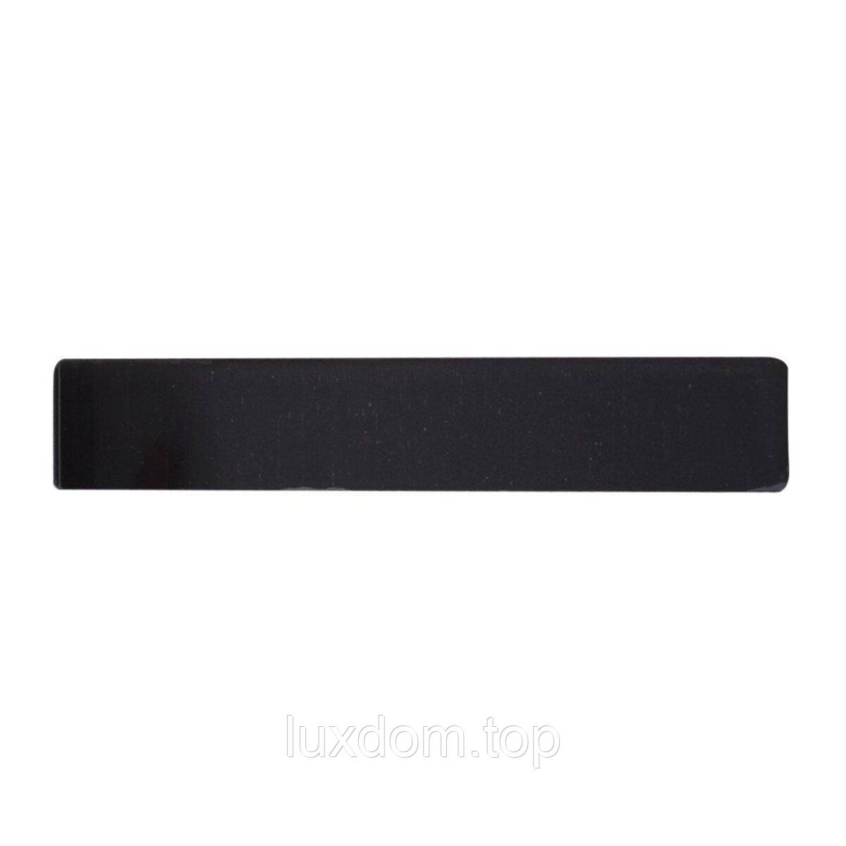 Декоративна вставка RDA Insert 125x21,2 чорний матовий