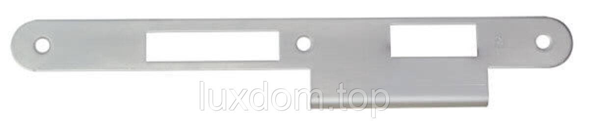 AGB Art. B599030234 відповідна планка до замку Sicurezza с отб. мат хром, фото 1