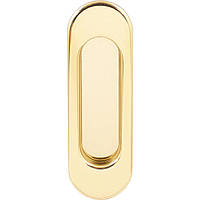Ручка овальна на розсувн. двері Fimet 3665 C OF 02 мат.латунь