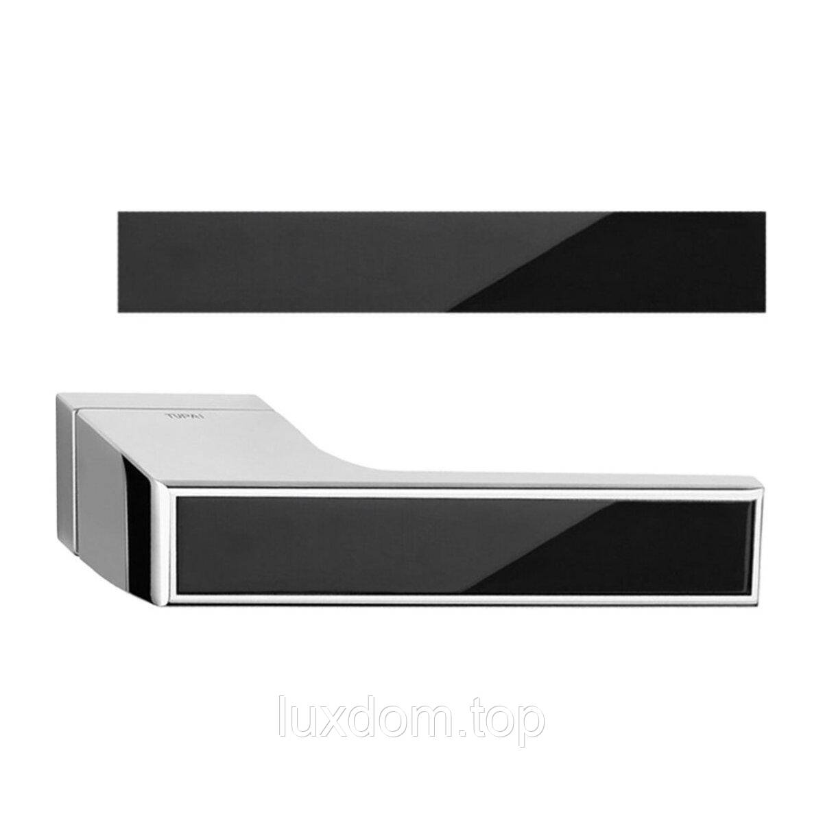 Декоративна вставка для ручки Tupai Melody Vario чорний глянець (48878), фото 1