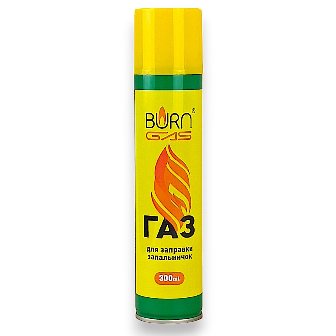 Газовий балон для заправки запальничок BURN GAS 300 мл, фото 1