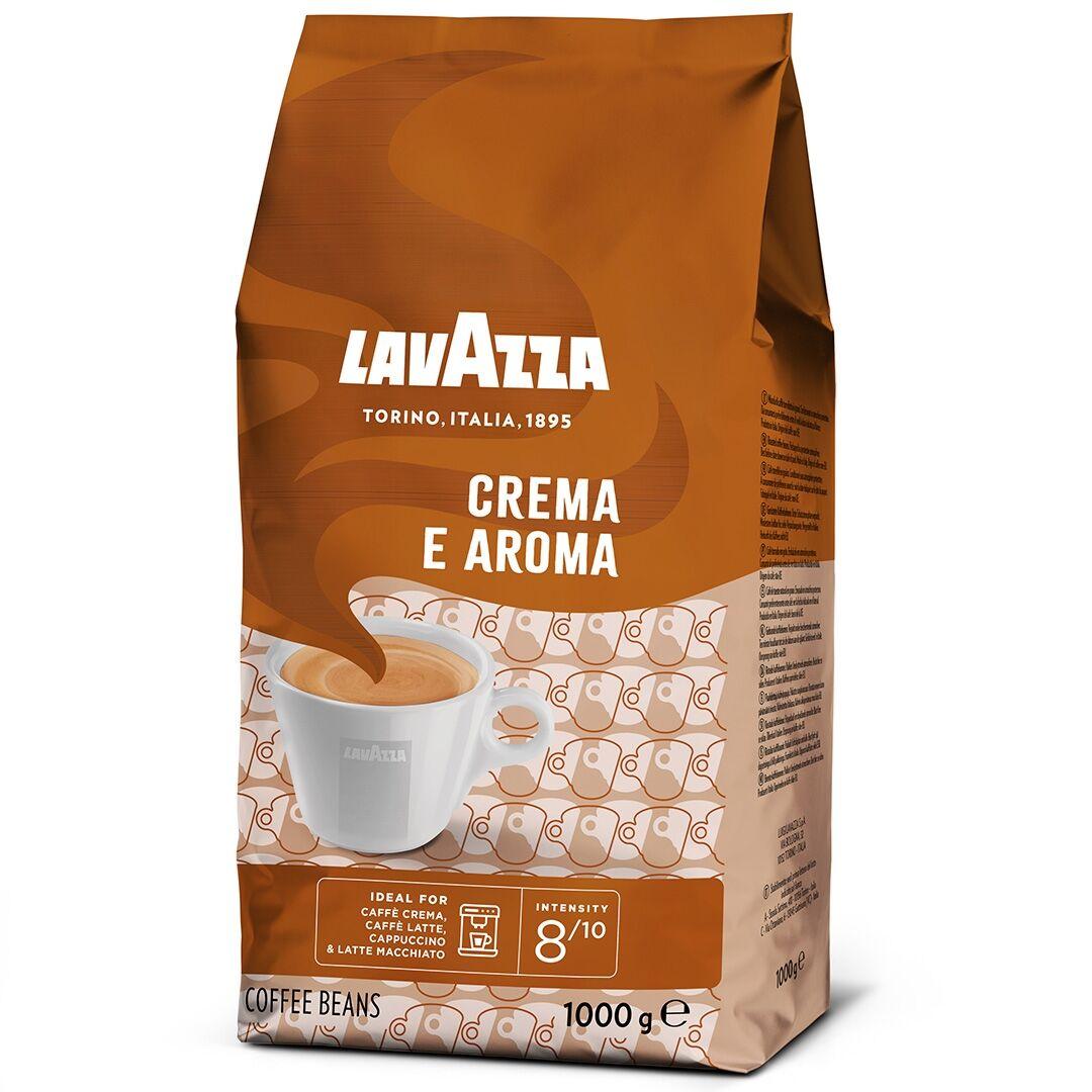 Кава Lavazza Crema e Aroma (кофе Лавацца Крема Арома) в зернах 1 кг