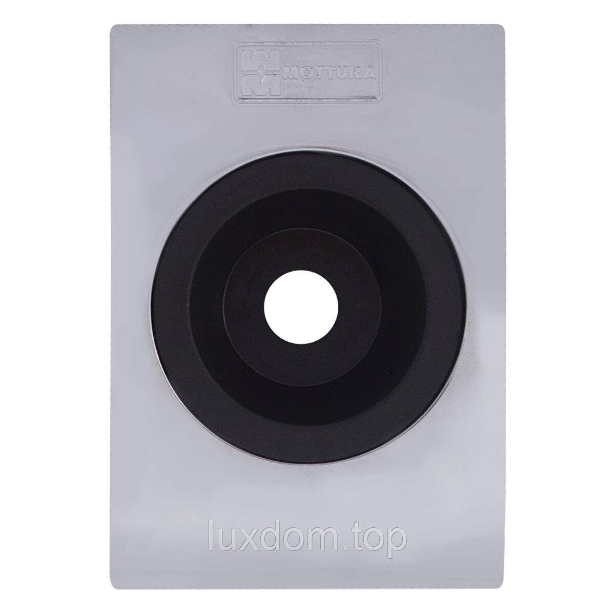 Mottura Art. 95502B0CR Декоративна накладка для замка 3DKey хром прямокутна, фото 1