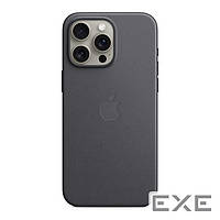 IPhone 15 Pro Max FineWoven Case with MagSafe - Black,Model A3135 (MT4V3ZM/A)