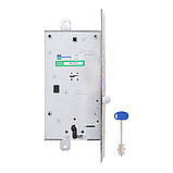 Mottura Art. 54797R8B00CS3Z MATIC Замок 4-риг з засувкою і допом замком під євроциліндр 5кл + 2 монтажних, фото 2