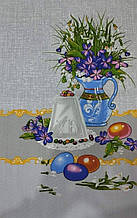 Рушник вафельний для кухні "Великдень", рогожка, 40 см"60 см, 10 шт./уп. (арт. 0708)