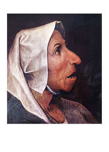 Листівка Pieter Bruegel — Portrait of an Old Woman, 1563