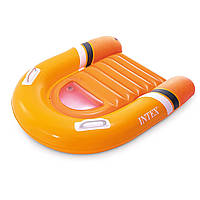 Дитяча дошка для катання Intex 58154 «Surf rider», 102 х 89 см, оранжевий