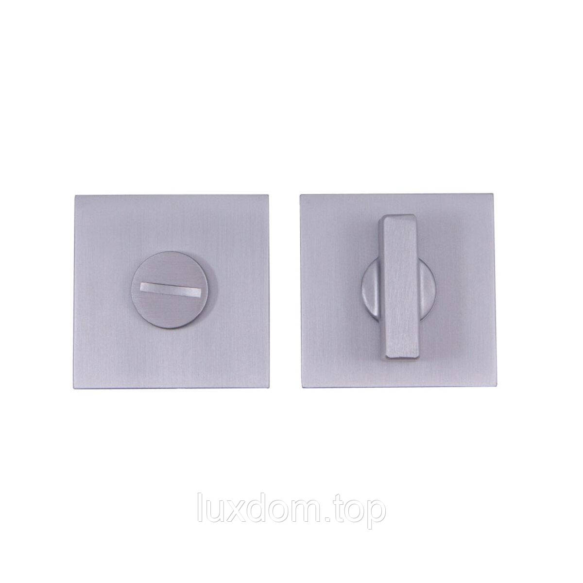 Накладка Comit WC браш мат хром вж Novelty А, Tucanо А (розета 6мм), фото 1