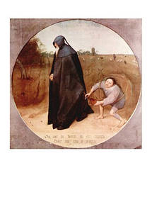 Листівка Pieter Bruegel — The Misanthrope, 1568
