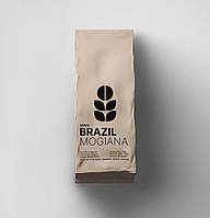 Кава в зернах мелена SOVA COFFEE. Brazil Mogiana. 100% Арабіка. Моносорт. 200 грам.