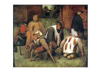 Листівка Pieter Bruegel — The Beggars, 1568