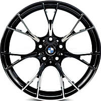 Литые диски Replicas BMW (B1617) R20 W8.5 PCD5x120 ET35 DIA72.6 (gloss black machined face)