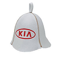 Банная шапка Luxyart "Kia", искусственный фетр, белый (LA-319) ka