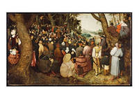 Листівка Pieter Bruegel The Sermon of St. John the Baptist 1566