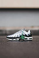 Чоловічі Кросівки Nike Air Max TN Plus White Black / Найк Аїр Макс ТН Плюс