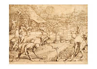 Листівка Pieter Bruegel Spring, 1565