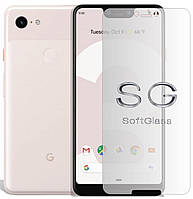 Мягкое стекло Google Pixel 3 XL на Экран полиуретановое SoftGlass