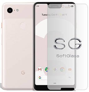 М'яке скло Google Pixel 3 XL на екран поліуретанове SoftGlass