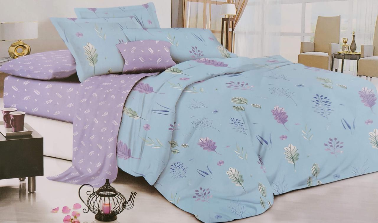 Полуторний розмір постільна білизна бязь «Люпін», фото 1