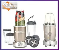 Блендер кухонный для кухни Nutri Bullet 900W входит емкость 0,7л и две чаши по 0,5л