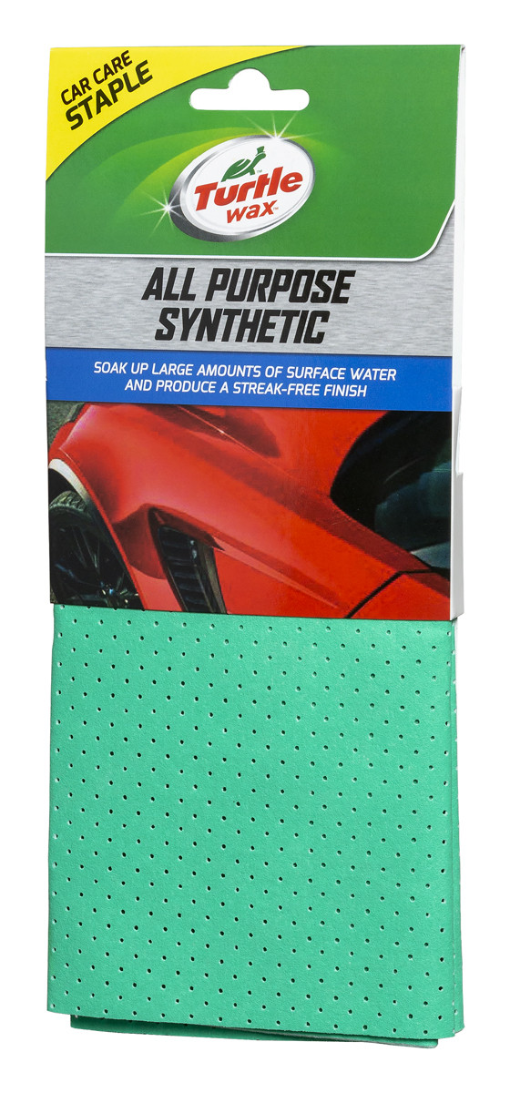 Синтетична абсорбуюча серветка 400х350 перфорована Turtle Wax All Purpose Synthetic (X403TD) 1шт