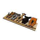 Вішачок на 5 гачків з тваринками, фото 2