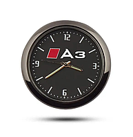 Автомобильные часы Audi A3, мини часы на панель авто