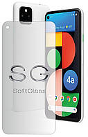 Мягкое стекло Google Pixel 4a на Экран полиуретановое SoftGlass
