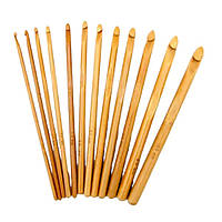 Гачок бамбуковий № 6,5 Для ручного в'язання