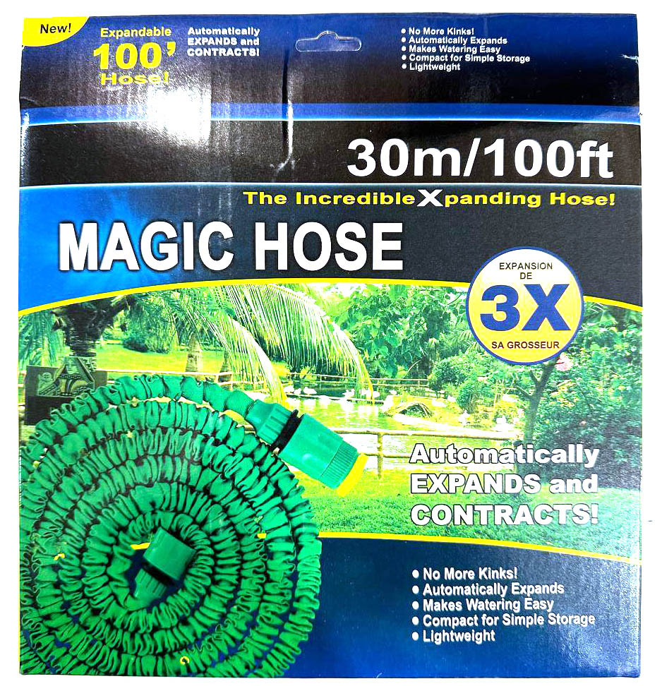 Шланг поливальний розтяжний X HOSE 30м 100FT