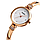 Жіночий наручний класичний годинник Skmei 1409 (Рожеве золото), фото 2