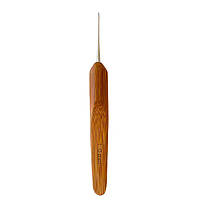 Крючок с плоской бамбуковой ручкой № 1