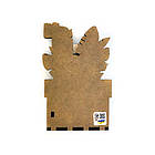 "Вічний" календар дерев'яний "Рівненський зоопарк " вовк, фото 3