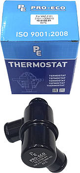 Термостат Pro-Eco 10.0100.01 (83°C) металевий ВАЗ-2101 оригінальні номери: 2101-1306010