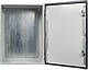 Корпус з монтажною панеллю металевий 60*40*20, IP65, серії Ubox A0260020054, фото 4