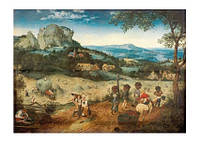 Листівка Pieter Bruegel Haymaking, 1565