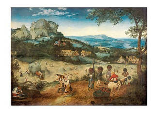 Листівка Pieter Bruegel — Haymaking, 1565