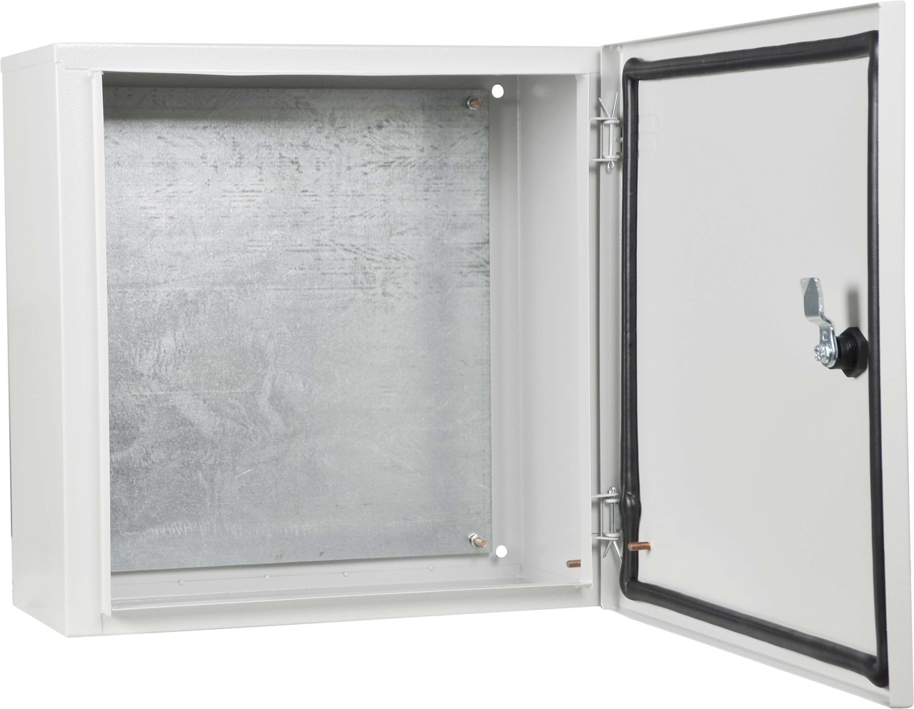 Корпус з монтажною панеллю металевий Light 40*40*20, IP54, серії UBox