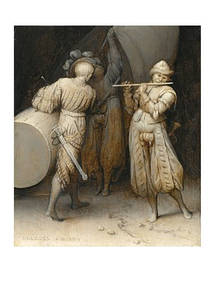 Листівка Pieter Bruegel — The Three Soldiers, 1568