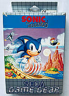 Sonic The Hedgehog, Б/У, английская версия - картридж для SEGA Game Gear