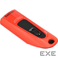 SanDisk Ultra 64GB, USB 3.0 Flash Drive, 130MB/s read - Red, EAN: 619659145897 (SDCZ48-064G-U46R)