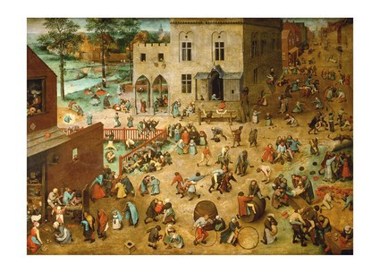 Листівка Pieter Bruegel — Children’s Games, 1560, фото 1