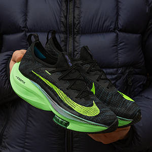 Чоловічі Кросівки Nike Air Zoom Alphafly Black Blue Green 40-41-42-43-44-45