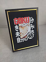 Постер с героями аниме, Драконий жемчуг, персонаж Сон Гоку.